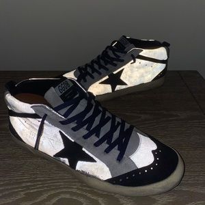 Golden Goose Mens Mid Star Unisex